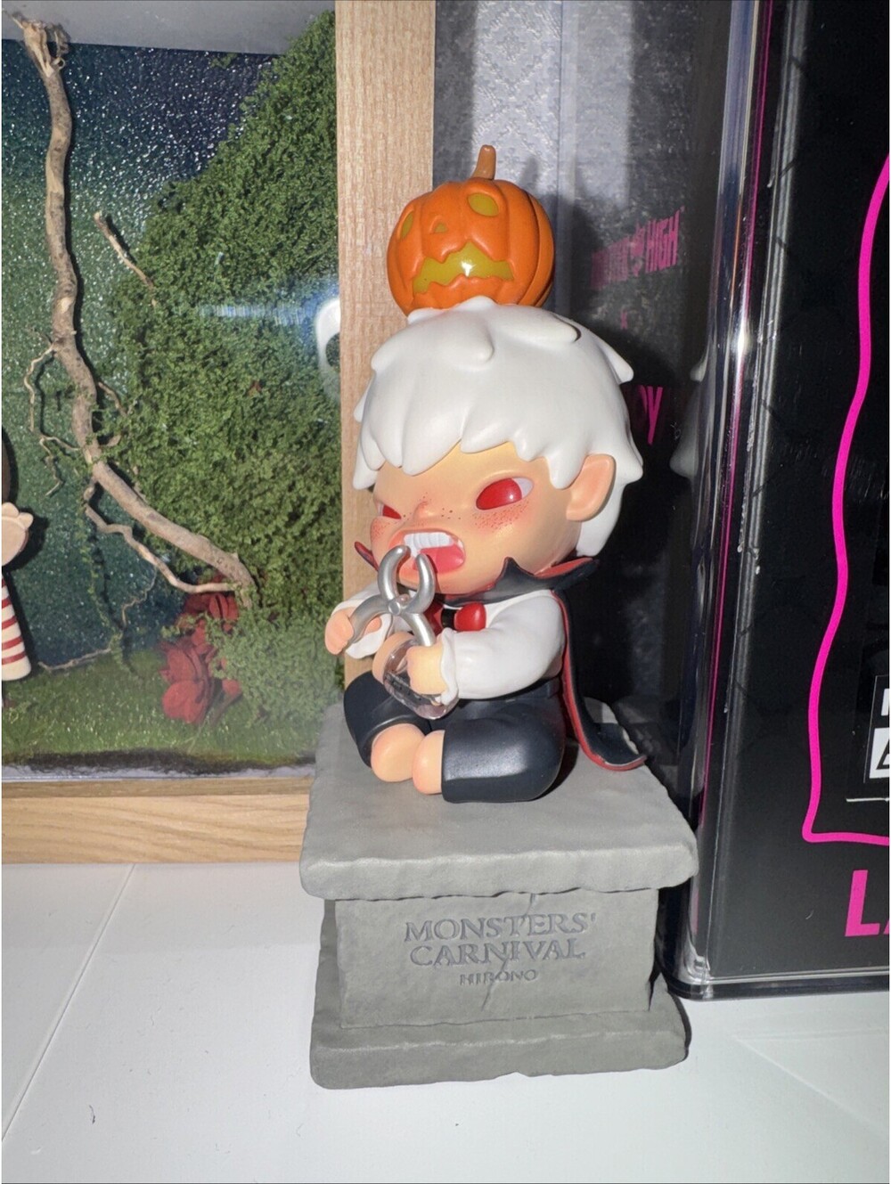 Authentic Pop Mart Hirono Monsters' Carnival Series Figure - Confirmed Vampire